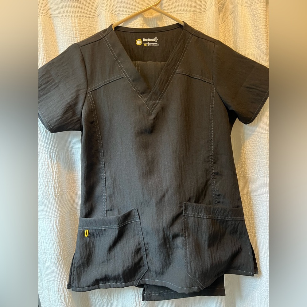 Womens Scrub Top and Bottom WonderWink 4-way Stretch. NEVER WORN